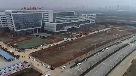Primul spital din China dedicat exclusiv pacienților infectați de coronavirus a fost deschis / Cum arată spitalul construit în doar câteva zile - VIDEO 