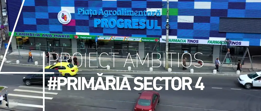 INOVAȚIE. Cea mai modernă piață agro-alimentară din România a fost inaugurată în Sectorul 4! Spații speciale pentru comercianți și producători + zonă de promenadă - VIDEO