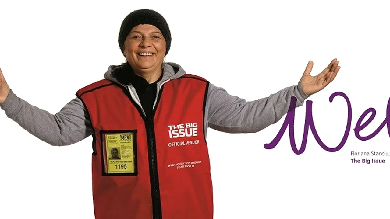 O româncă vânzătoare de reviste, aleasă să reprezinte imaginea Aeroportului Heathrow