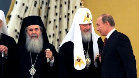 Chișinău: Flori și proteste pentru Patriarhul Kiril