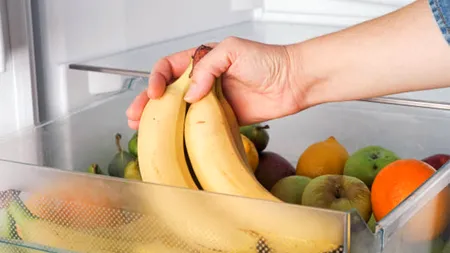 Este bine sau nu să ții BANANELE în frigider?! Puțini români știu răspunsul