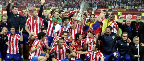 FINALA EUROPA LEAGUE 2012. ATLETICO MADRID a câștigat trofeul, după 3-0 cu ATHLETIC BILBAO
