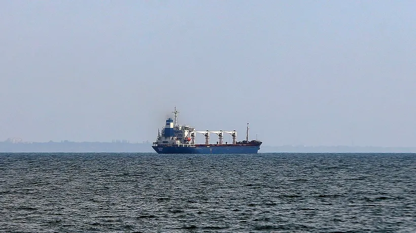 Prima navă cu cereale ucrainene a ajuns în largul coastelor Turciei. Este primul export autorizat de la începutul războiului