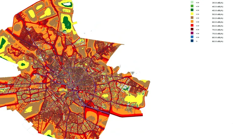 Primăria dă peste 300.000 de euro pentru harta de zgomot și planul pentru reducerea acestuia