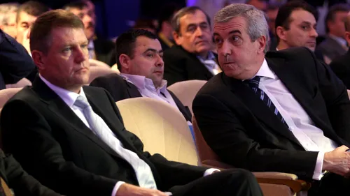 Integritatea președintelui Iohannis s-a năruit la picioarele lui Tăriceanu