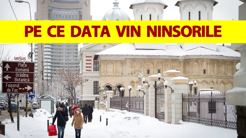 Meteorologii Accuweather au modificat prognoza în România | Pe ce dată exactă vin ninsorile în București