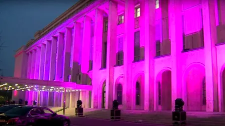Palatul VICTORIA va fi luminat în roz și bleu/ GUVERNUL se alătură campaniei dedicată părinților cu copii DECEDAȚI- 