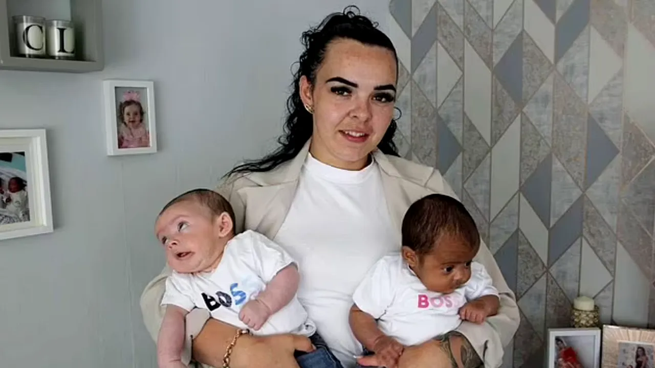 Povestea gemenilor care s-au născut având culori diferite ale pielii. Care este explicația mamei lor