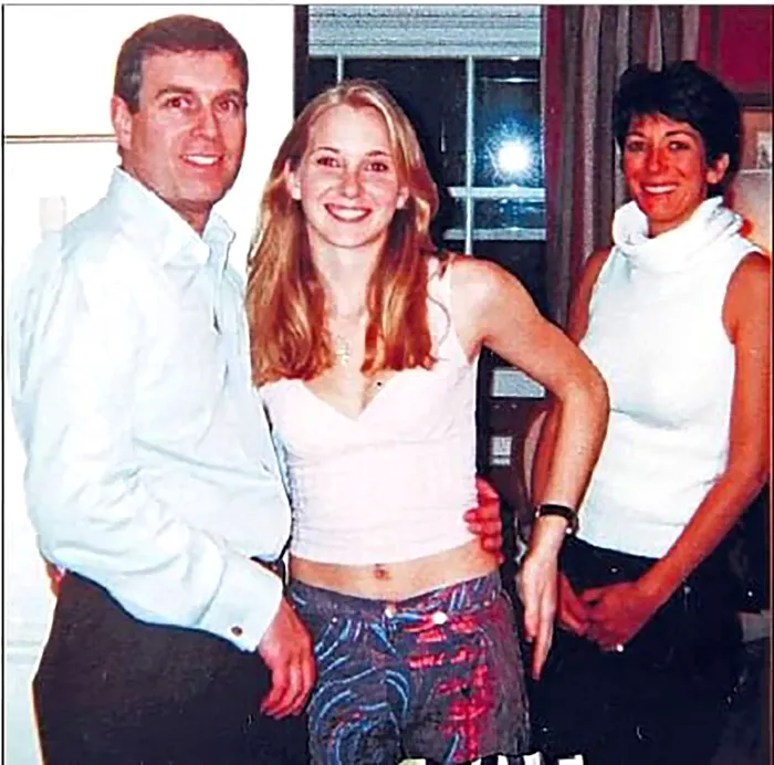 Prințul Andrew, în stânga. Sursa foto: X