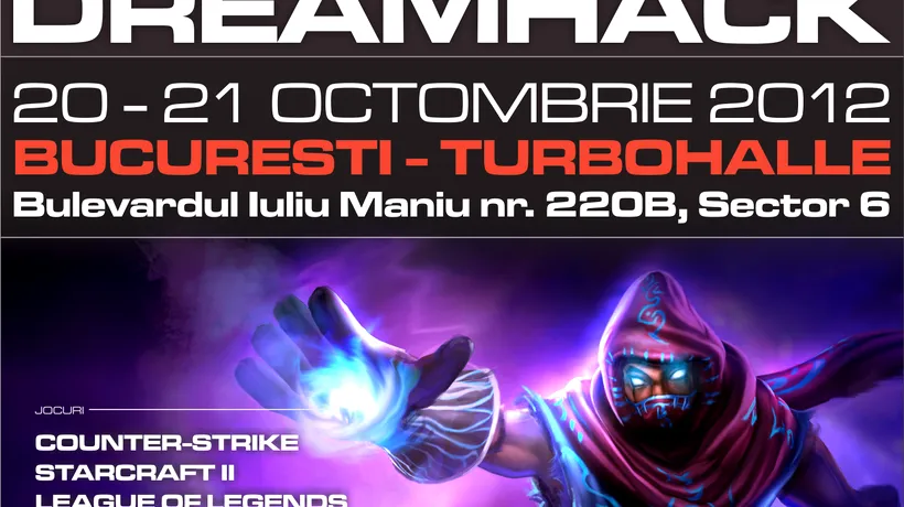 DreamHack - cel mai mare eveniment de gaming organizat vreodată în România, în weekend, în Capitală