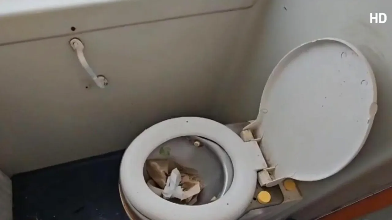 ȘOCUL pe care l-a avut un pasager când a folosit toaleta din trenul Constanța - București. A plătit 160 de lei pe bilete