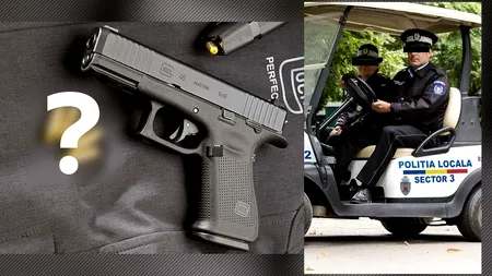 EXCLUSIV | Polițiștii locali din București au primit pistoale, dar șefii au decis să nu le dea și gloanțe. „Armele au încărcătoarele goale. Ni s-a spus să le purtăm doar pentru intimidare”