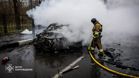 Atac masiv cu drone și rachete asupra Ucrainei. Kievul raportează un mort și mai mulți răniți. Ce regiuni au fost vizate