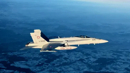 Armata Elveției vine cu noi precizări: ”Am escortat aeronava președintelui României ca live mission. Mulțumim pentru sprijinul acordat”