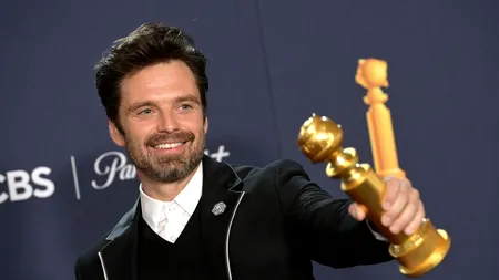 Performanță istorică pentru România. Sebastian Stan câștigă primul GLOB de Aur pentru Cel mai bun actor. 