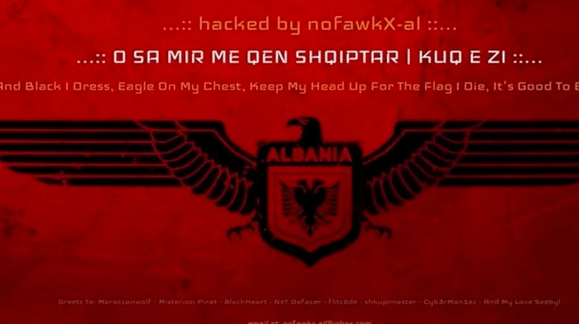 Site-ul Comisiei Centrale a Arbitrilor a fost atacat de hackeri albanezi. Ce mesaj au postat