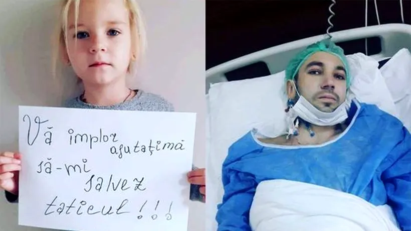 „Vă implor, ajutați-mă să-mi salvez tăticul!” Povestea tulburătoare a micuței Polina și a părintelui ei, Sergiu Sandu