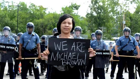 Manifestație la Londra împotriva violențelor polițiștilor din Statele Unite