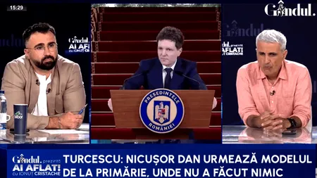 Robert Turcescu: Suspendarea și apoi demiterea lui Nicușor Dan au devenit proiect de țară
