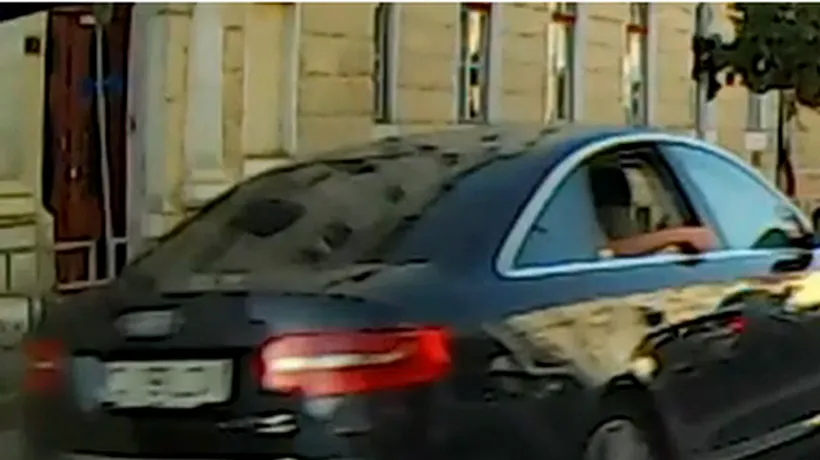 De unde este „șmecherul cu Audi care și-a bătut joc de 5 reguli de circulație în câteva secunde