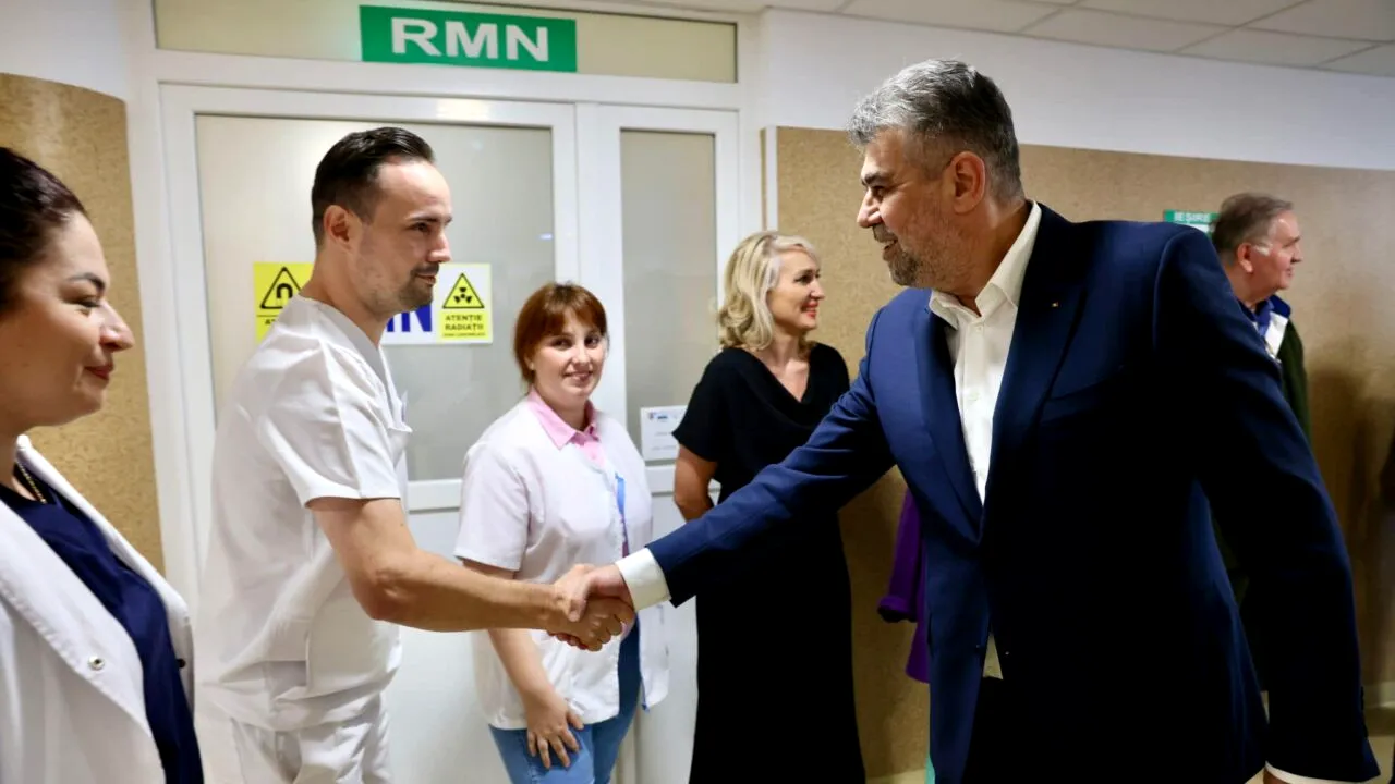 Premierul Marcel Ciolacu a mers „în control” la Spitalul de Urgență din Deva: A devenit printre cele mai moderne unități medicale din vestul României