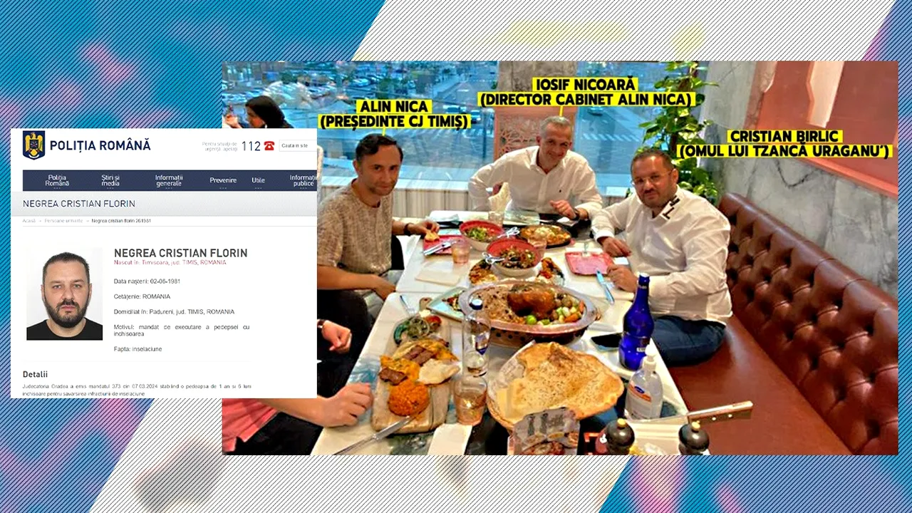 Birlic, prietenul și partenerul de afaceri al lui Alin Nica, șeful CJ Timiș, dat în urmărire internațională! Afacerea RATATĂ care i-a făcut „celebri”
