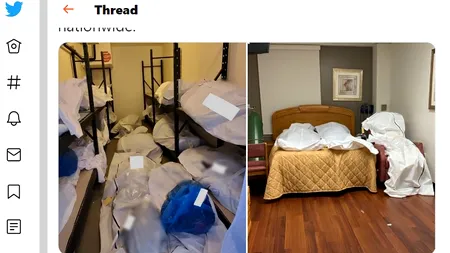 IMAGINI CUTREMURĂTOARE din Statele Unite. Morgile spitalelor, NEÎNCĂPĂTOARE pentru cei decedați de COVID-19. Fotografii publicate de CNN