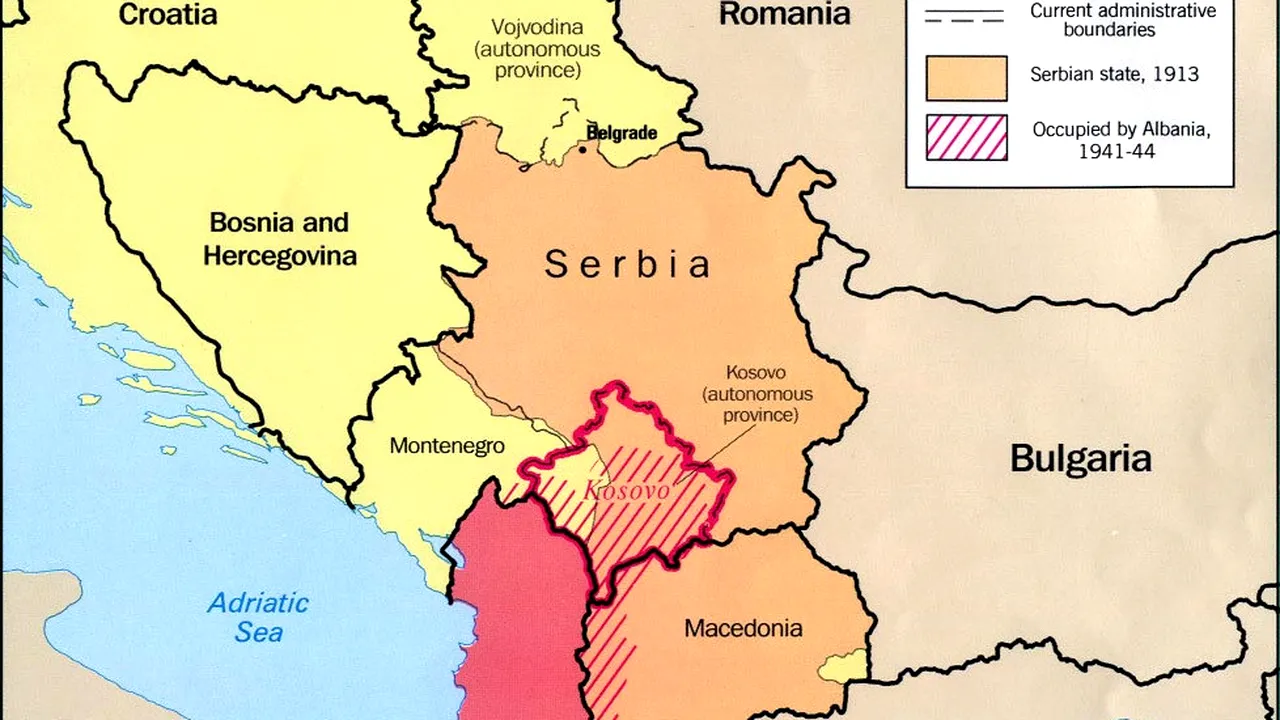 Cum arată trenul care a inflamat spiritele între Serbia și Kosovo: Este 