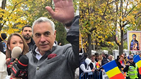 Călin Georgescu, la ieșirea din sediul Poliției Buftea: 
