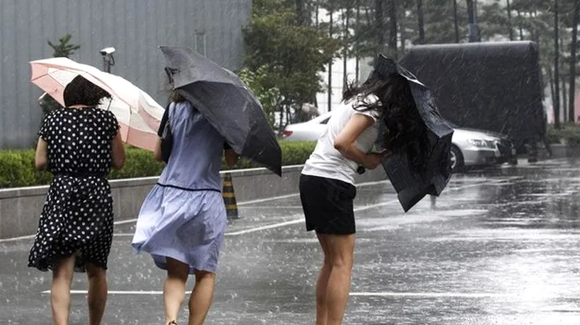 ALERTĂ METEO. Cod portocaliu de furtună și grindină în județele Vaslui, Galați și Vrancea