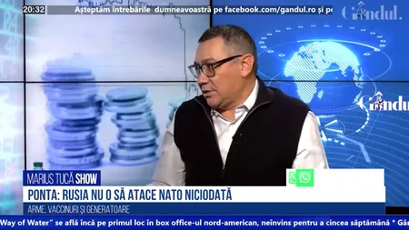 VIDEO | Victor Ponta: „Din punct de vedere economic, Rusia nu avea nicio șansă”