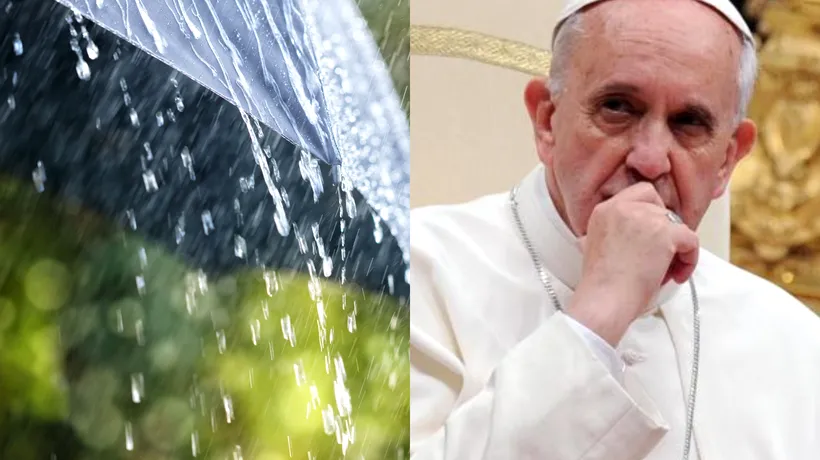 Ploi torențiale, vijelii și posibil grindină în București, când sosește Papa Francisc 