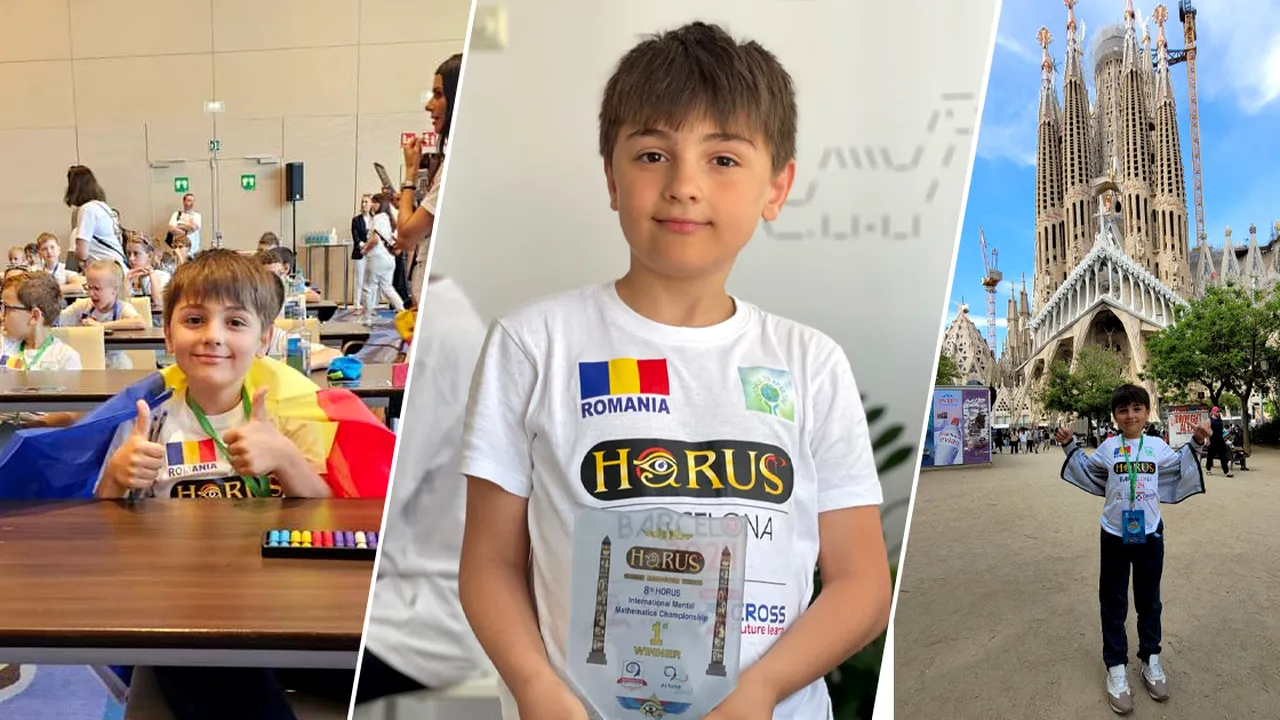 POVESTEA fascinantă a lui Karlos Tănăsucă, micul geniu al calculelor. Poate efectua două calcule complicate simultan, în timp ce recită poezii