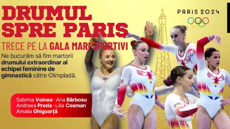 VIDEO | Echipa feminină de gimnastică, premiată la Gala Mari Sportivi ProSport pentru revenirea la Jocurile Olimpice după 12 ani!