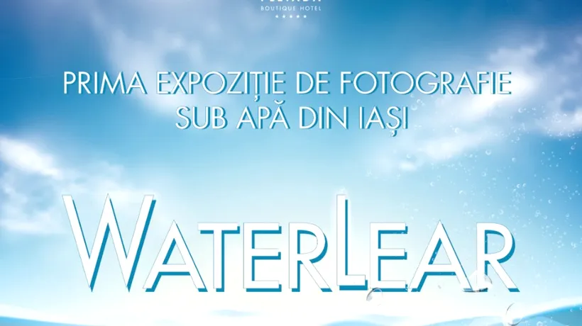 O expoziție subacvatică de fotografie se inaugurează în piscina unui hotel din Iași - FOTO 
