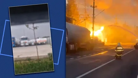 Tragedia de la Crevedia s-ar putea repeta tot lângă București. Localnicii din Clinceni au descoperit o stație de transfer GPL, cu zeci de cisterne, aproape de casele lor: „Se aud pompele și miroase a gaz”