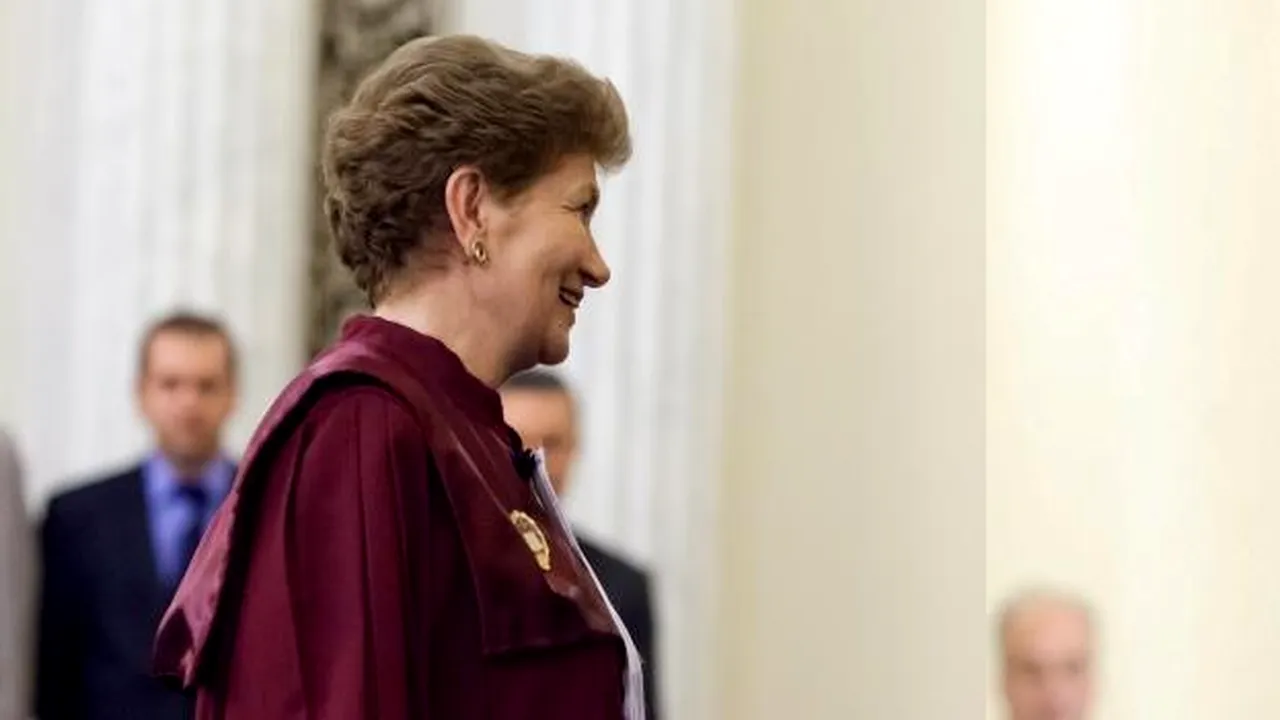 SCANDAL între JUDECĂTORII CCR, după declarația lui Ion Predescu pentru Gândul. Aspazia Cojocaru: