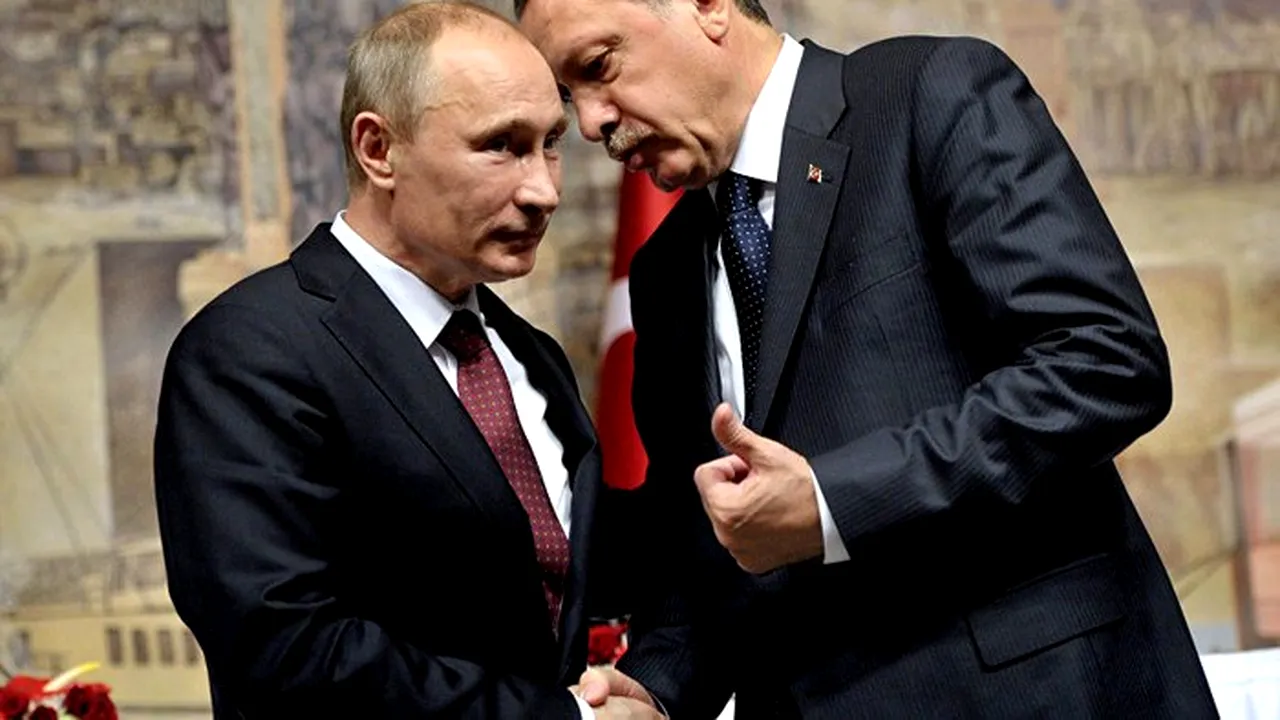 Putin, schimbare de retorică la adresa lui Erdogan în privința rezolvării conflictului din Siria 