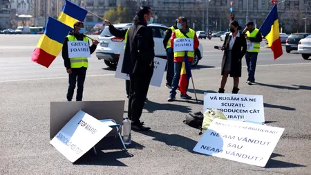 Minerii, din nou în București! Protest în Piața Victoriei! „Pur și simplu, ne aruncă în stradă!”