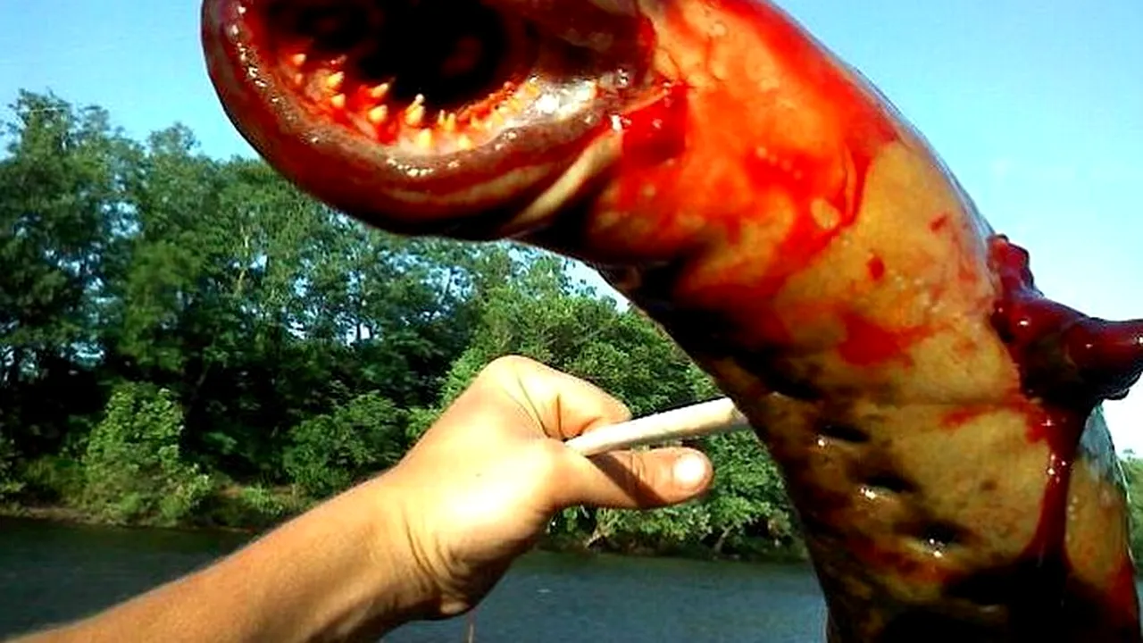 Un american a prins un „monstru marin