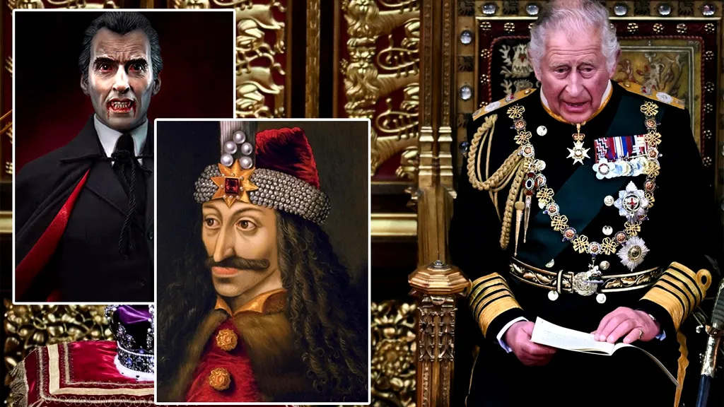 Ce a scris presa internațională despre legătura de rudenie dintre Regele Charles și... Dracula!