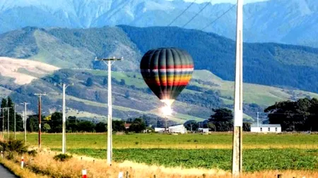 Un balon cu aer cald s-a prăbușit în Noua Zeelandă în urmă cu trei ani. Imaginile tragediei au fost date publicității abia acum