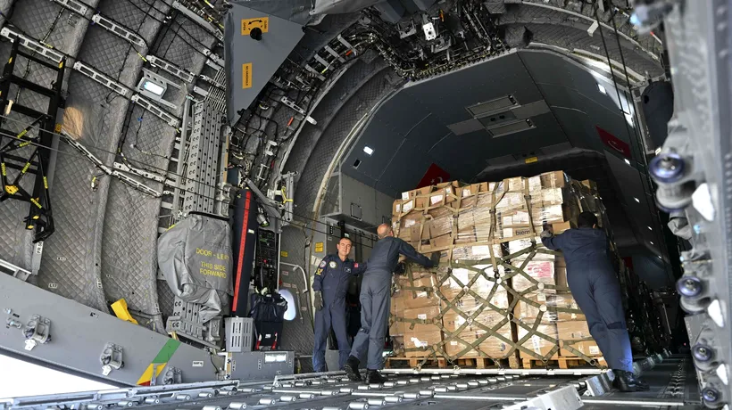 România va trimite trei avioane cu asistență umanitară destinată populației din Fâșia Gaza