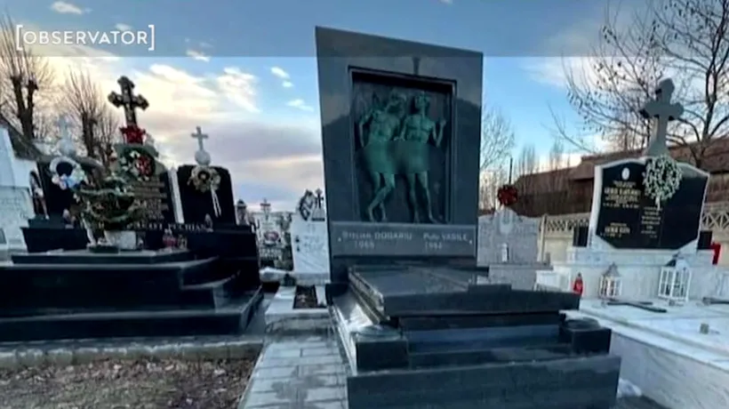 Localnicii, REVOLTAȚI de monumentul funerar dintr-un cimitir din Râșnov : „Pe câţi bani s-a dat autorizația? Să pună asta la părinţii lui”