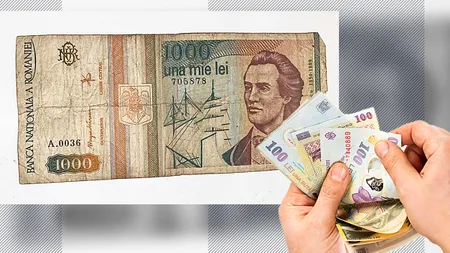 Bancnota din anii '90 care se vinde cu mii de lei în 2023. Care este aceasta și cât costă