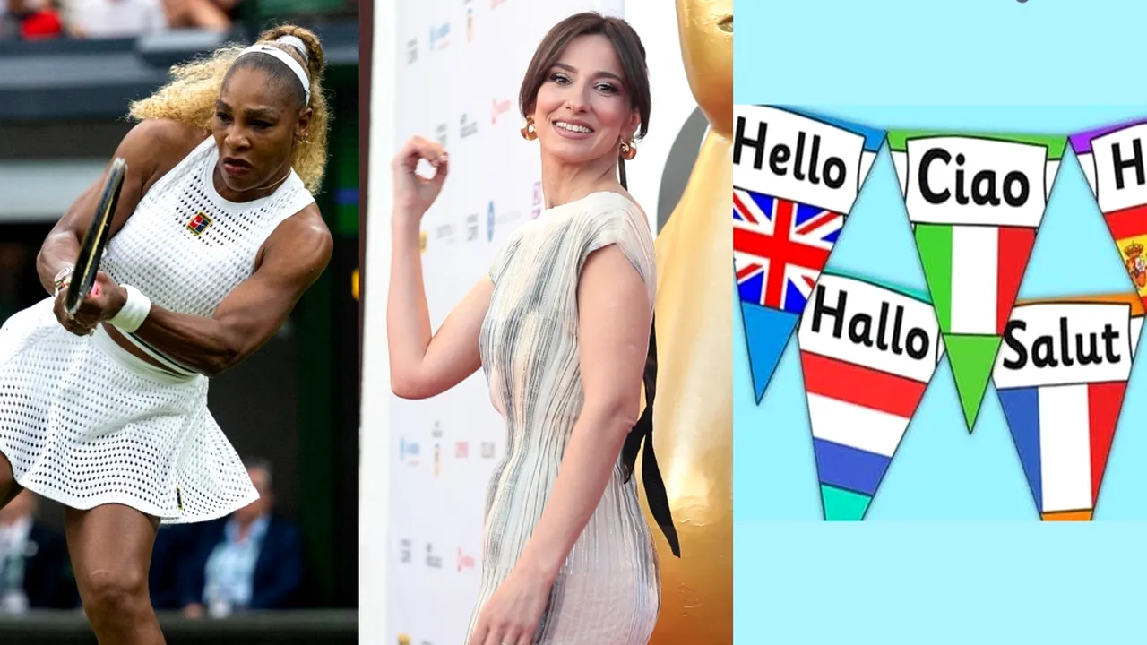 26 Septembrie, calendarul zilei: Serena Williams împlinește 45 de ani, Dana Rogoz 41. Ziua Limbilor Europei