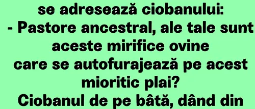 BANCUL ZILEI | Filosoful și „pastorul ancestral”