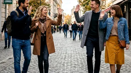 Regula mai puțin știută în cazul cuplurilor care se întâlnesc pe stradă. Cine ar trebui să salute primul