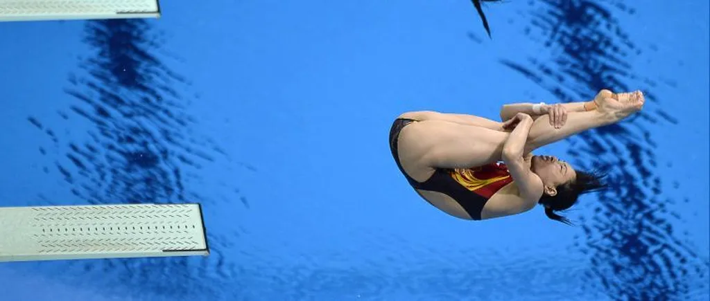 LONDRA 2012 SĂRITURI ÎN APĂ. China a câștigat fără probleme medalia de aur la sincron feminin