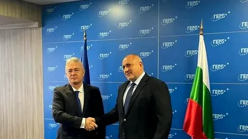 Cristian Diaconescu, președintele PMP, a discutat cu Boyko Borisov despre securitatea şi stabilitatea în regiunea Mării Negre